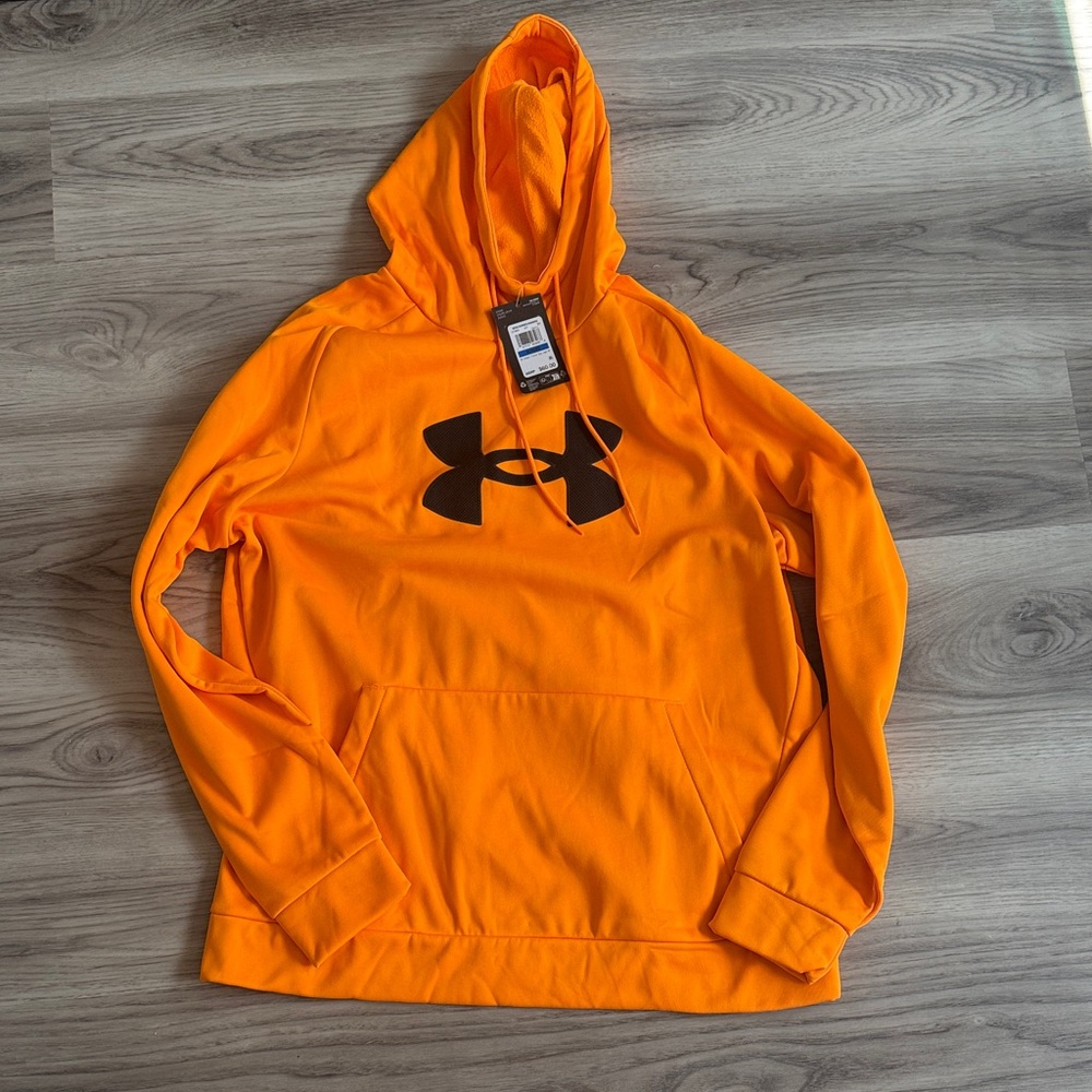 Under Armour Men's Vibrant Orange Hoodie